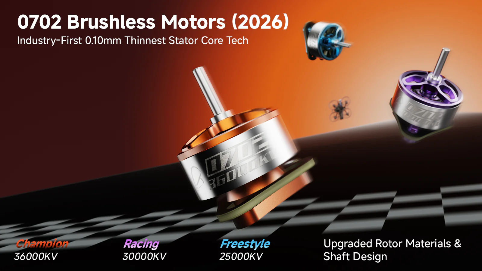 Silnik 0702SE II 30000KV