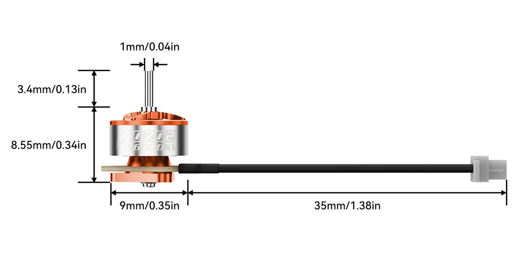 Silnik 0702SE II 30000KV