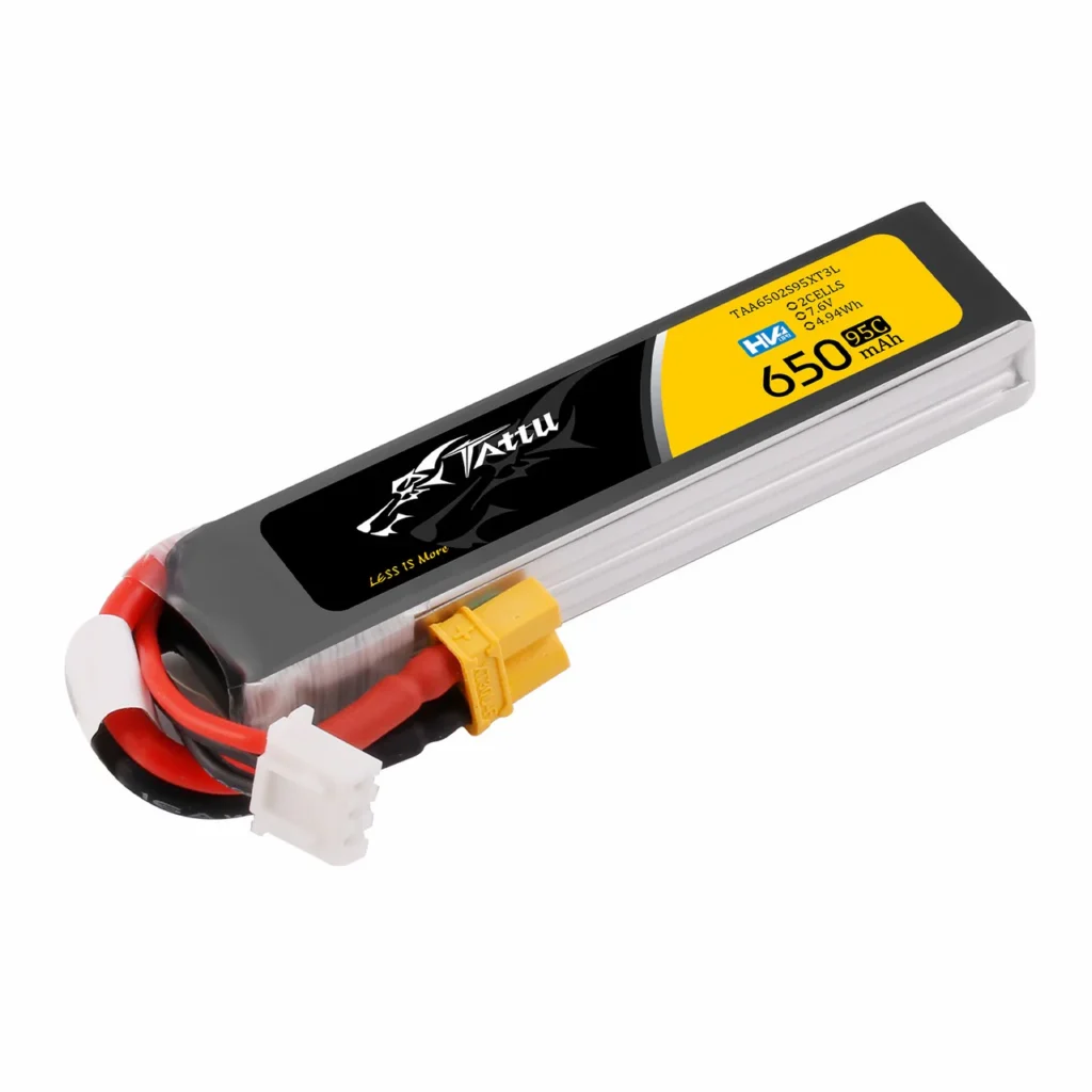 Akumulator Tattu 2s 650mAh 95C7.6V HV Lipo XT30