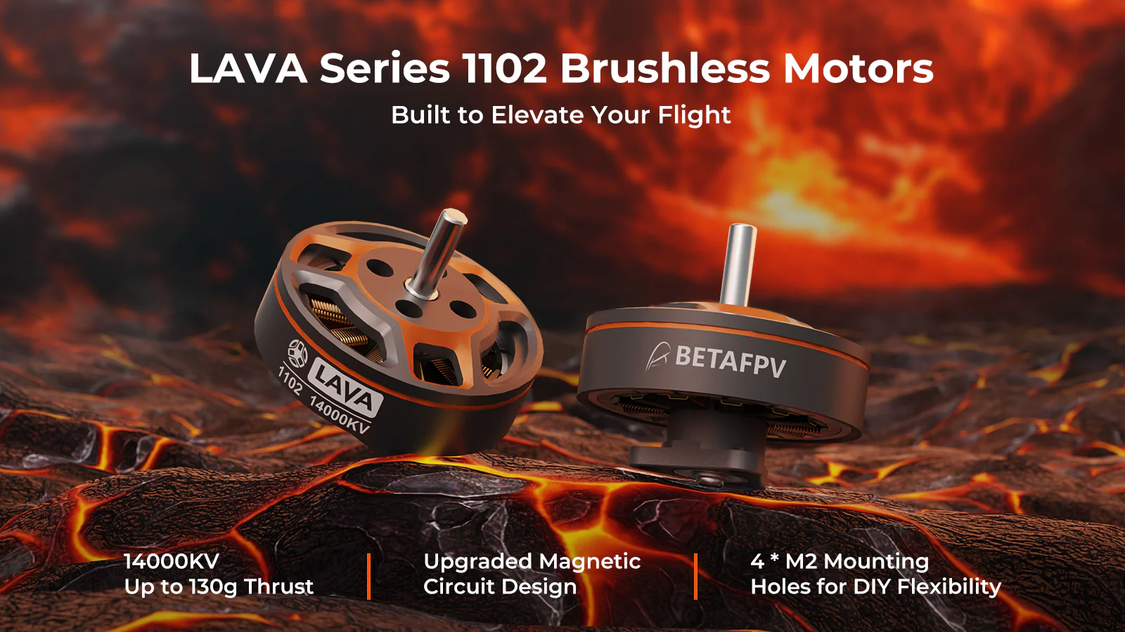 Silnik BetaFPV Lava 1102 14000KV