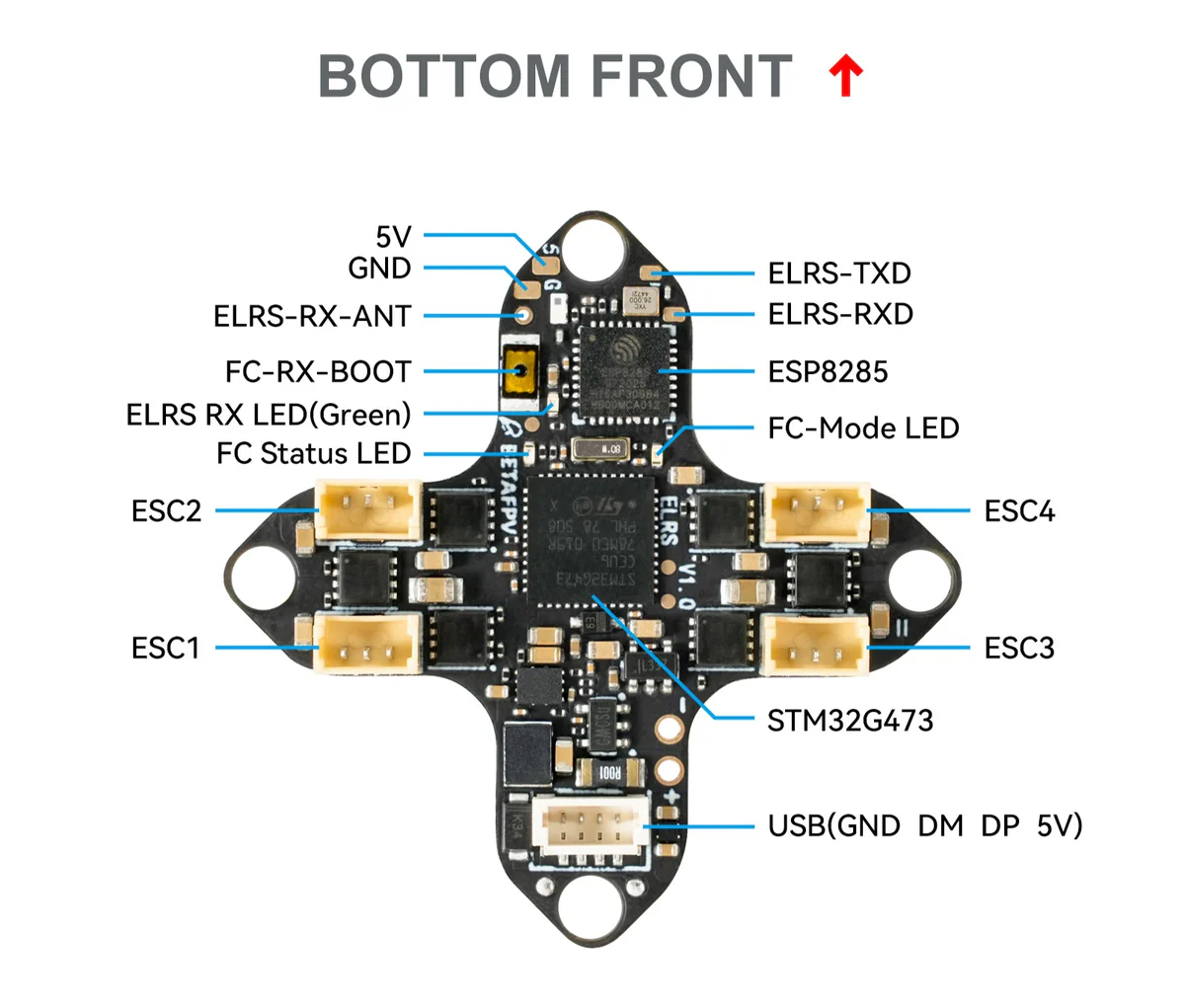 BetaFPV Matrix 1S Brushless 4IN1