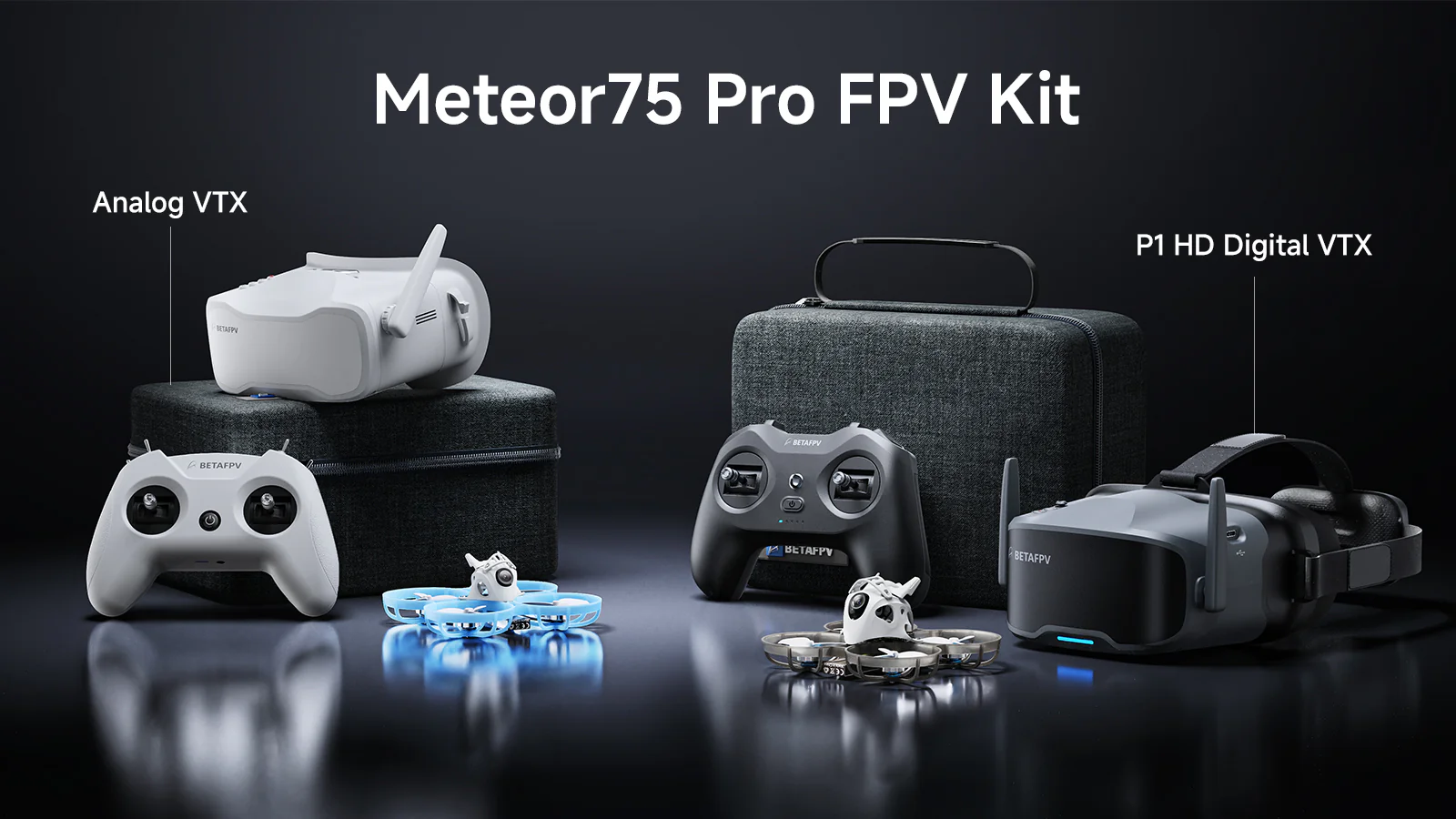 Dron BetaFPV Meteor75 Pro HD FPV Kit - Zestaw
