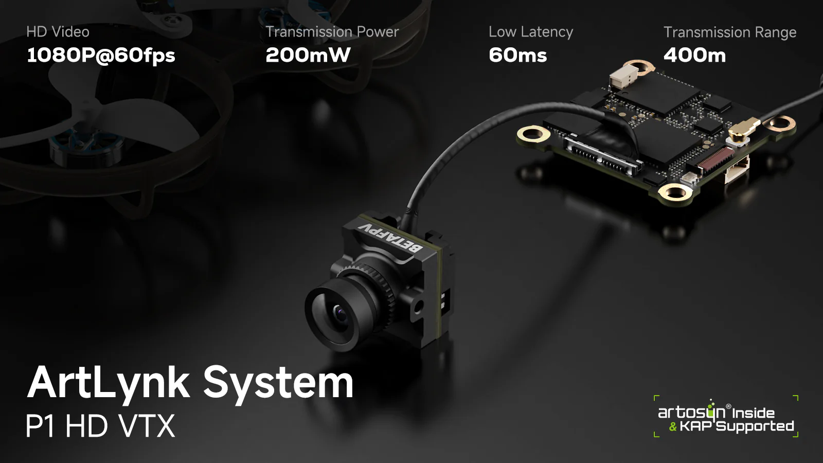 Dron BetaFPV Meteor75 Pro HD FPV Kit - Zestaw