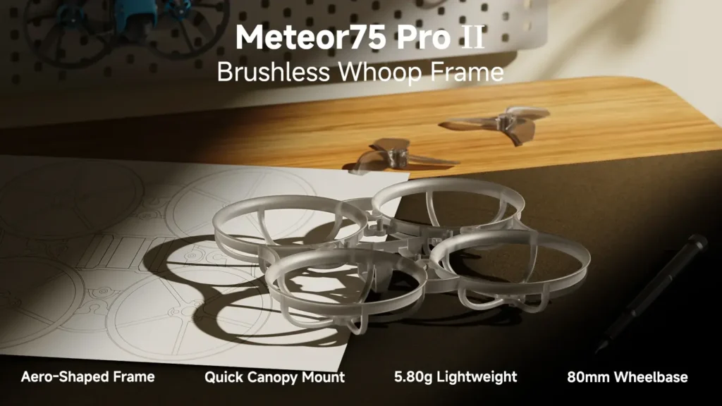 Dron BetaFPV Meteor75 Pro O4 II