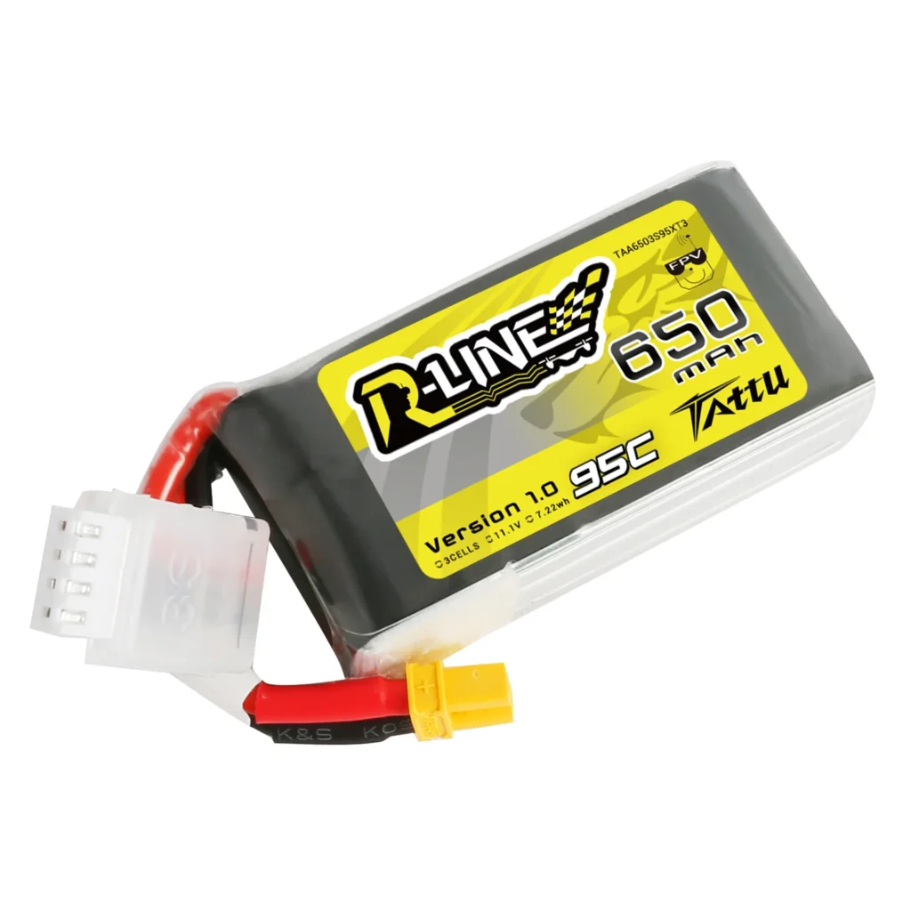 Akumulator Lipo Tattu R-Line 3S 11.1V 650mAh 95C
