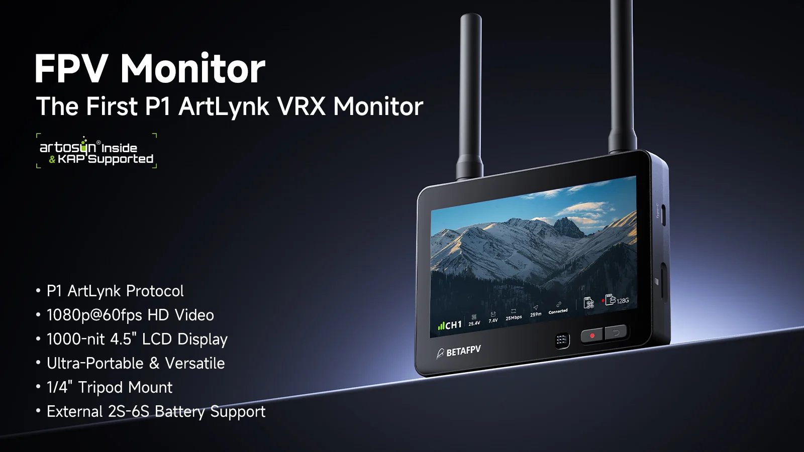 Monitor cyfrowy HD BETAFPV