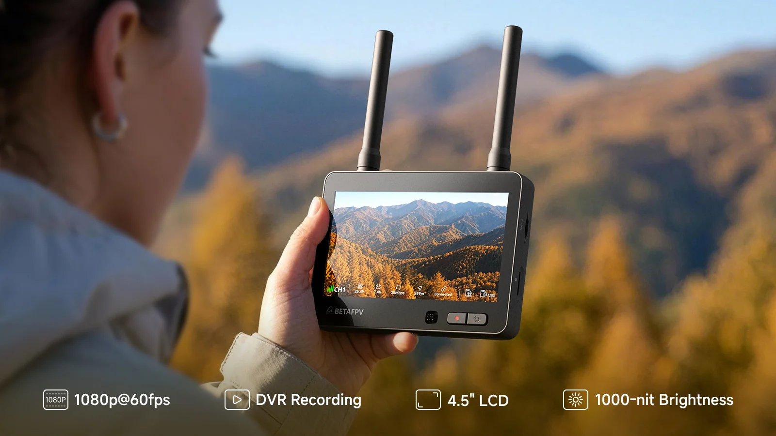 Monitor cyfrowy HD BETAFPV